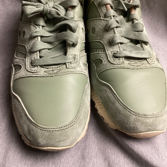 Saucony Mens 13 Grid SD Garden green s70263-2 Shoes Sneakers With Box - Picture 7 of 10